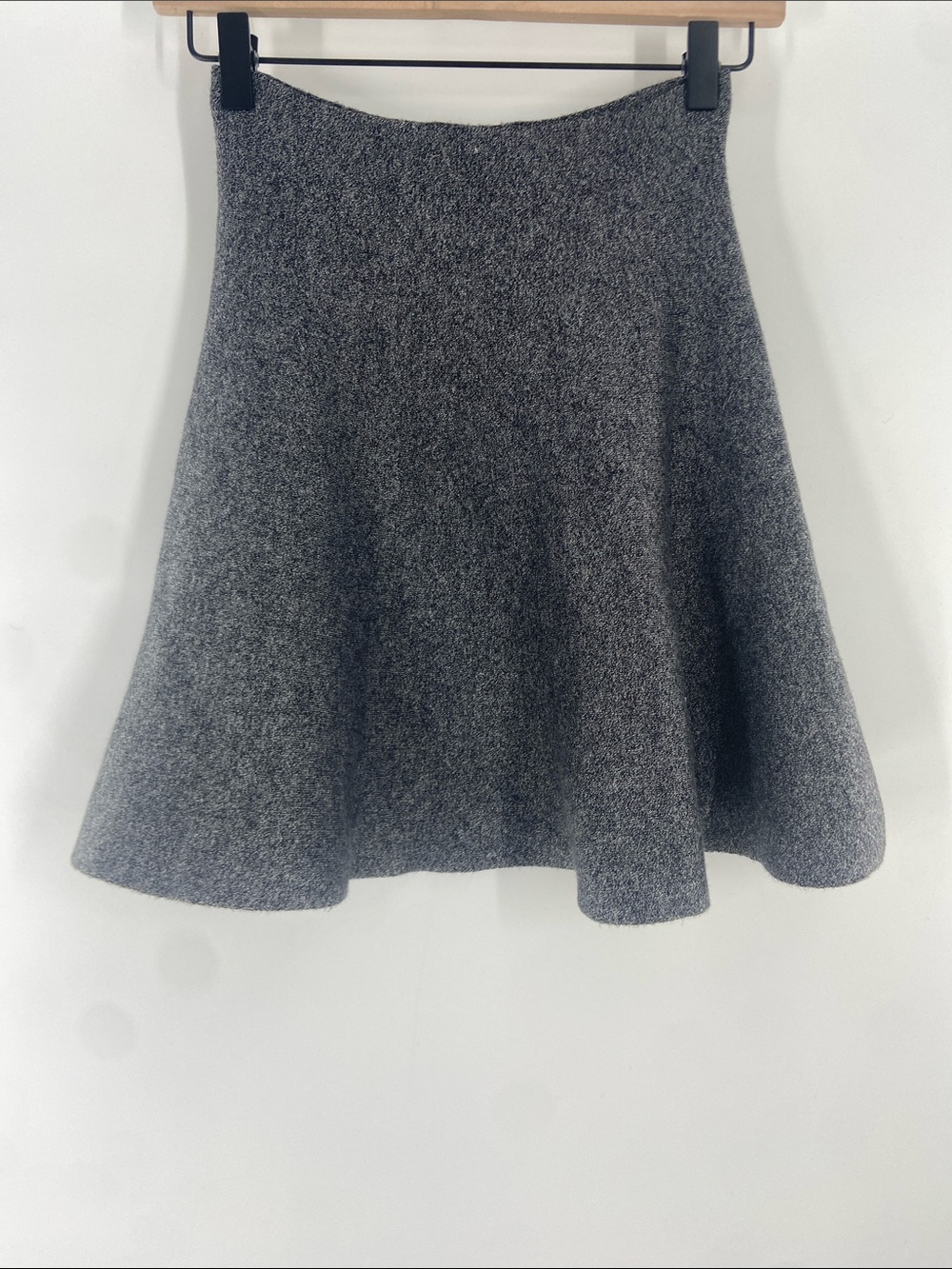 Atmosphere Gray Knit Mini Skirt Size M Gently Used